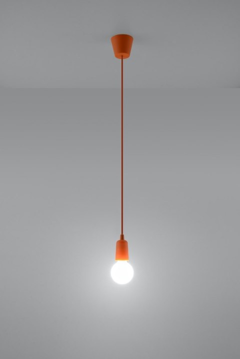 Lampa wisząca DIEGO 1 pomarańczowy Lampa wisząca DIEGO 1 pomarańczowy
