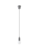 Lampa wisząca DIEGO 1 szara