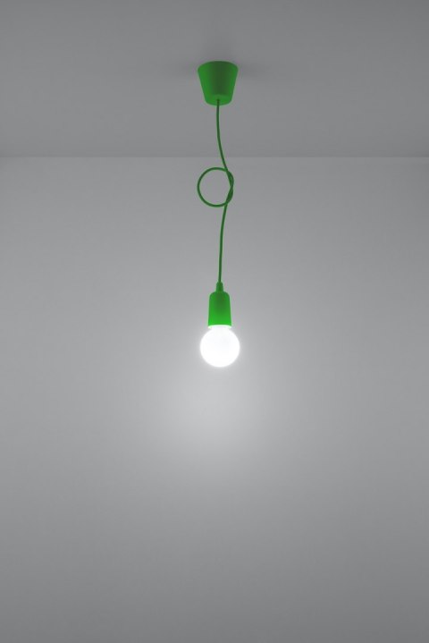 Lampa wisząca DIEGO 1 zielony Lampa wisząca DIEGO 1 zielony