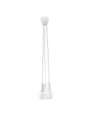 Lampa wisząca DIEGO 3 biała