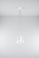 Lampa wisząca DIEGO 3 biała