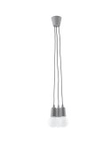 Lampa wisząca DIEGO 3 szara