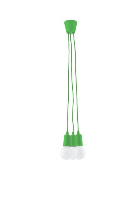 Lampa wisząca DIEGO 3 zielony Lampa wisząca DIEGO 3 zielony