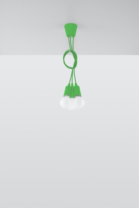 Lampa wisząca DIEGO 3 zielony Lampa wisząca DIEGO 3 zielony