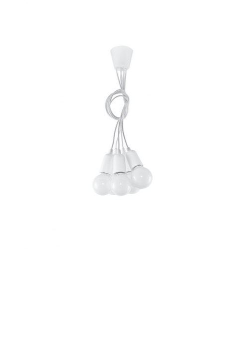 Lampa wisząca DIEGO 5 biała Lampa wisząca DIEGO 5 biała