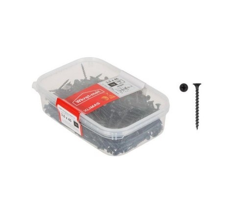 Wkręty 3,5 x 45mm opak 1kg stalowe fosfatowane Wkręty 3,5 x 45mm opak 1kg stalowe fosfatowane