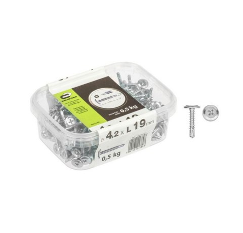 Blachowkręt 4,2 x 19mm opak 0,5kg srebrne Blachowkręt 4,2 x 19mm opak 0,5kg srebrne
