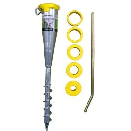 KARE 57cm stalowa wkręcana podstawa suszarki parasola ziemię KARE 57cm stalowa wkręcana podstawa suszarki parasola ziemię