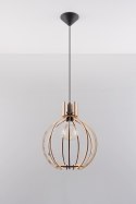 Lampa Wisząca ARANCIA Naturalne Drewno