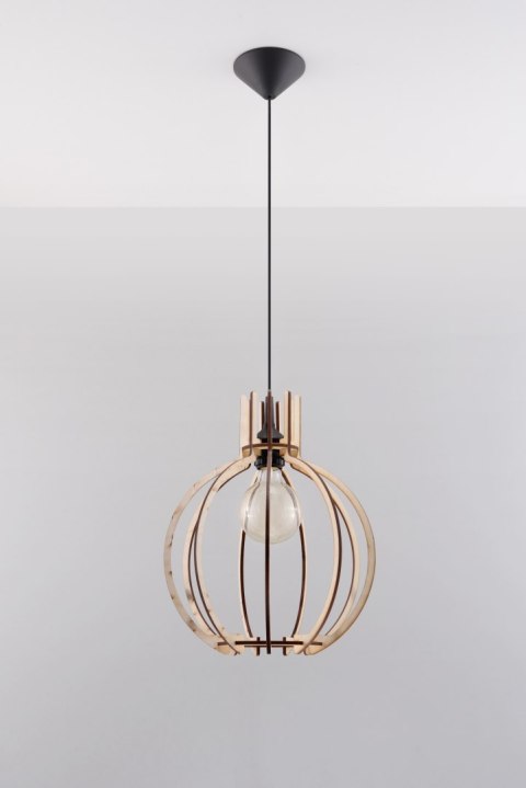 Lampa Wisząca ARANCIA Naturalne Drewno Lampa Wisząca ARANCIA Naturalne Drewno