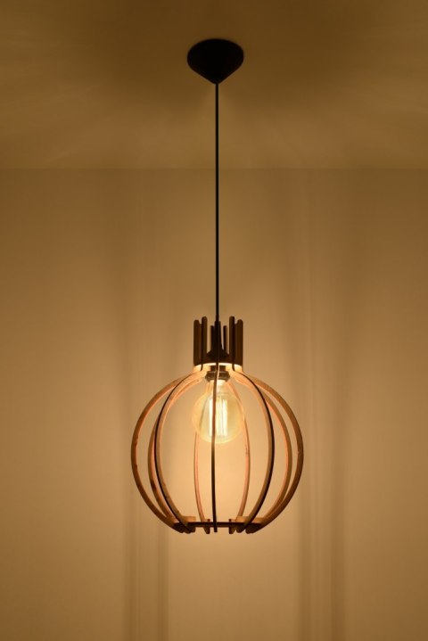Lampa Wisząca ARANCIA Naturalne Drewno Lampa Wisząca ARANCIA Naturalne Drewno