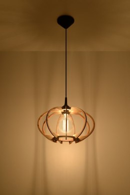 Lampa Wisząca MANDELINO Naturalne Drewno