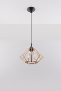 Lampa Wisząca POMPELMO Naturalne Drewno