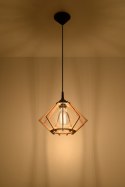 Lampa Wisząca POMPELMO Naturalne Drewno