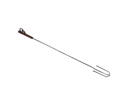 Szpikulec kiełbasek ognisko grill 102 cm dwie kiebaski nie spada