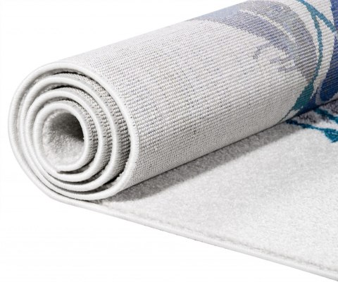 Dywan niebiesko szary motyw łapacz snów 80x150_CARPET Dywan niebiesko szary motyw łapacz snów 80x150_CARPET