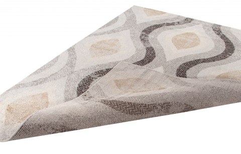 Dywan sprężyste włókna beż brąz szarość 80x150_CARPET Dywan sprężyste włókna beż brąz szarość 80x150_CARPET