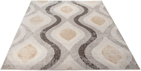 Dywan sprężyste włókna beż brąz szarość 80x150_CARPET Dywan sprężyste włókna beż brąz szarość 80x150_CARPET