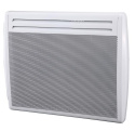 Promiennik grzejnik 1000W kwarcowy biały stal ścianę 10m