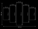 105cm 150cm obraz 5 elem Maki   Duncan       druk 