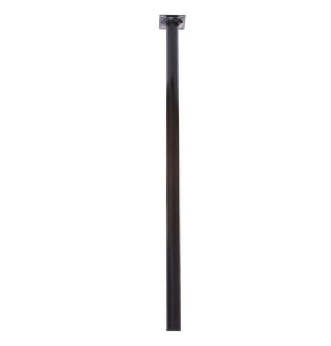 Noga meblowa okrągła 70 cm czarna stołu blatu