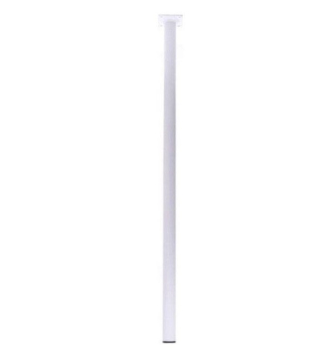 Noga meblowa okrągła 80 cm biała stołu blatu