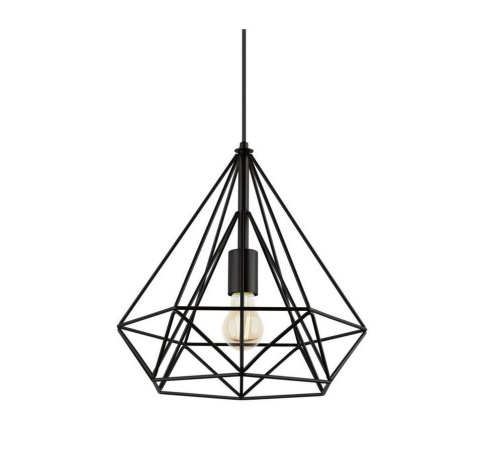 Lampa wisząca Indust E27 60W czarna nowoczesna Lampa wisząca Indust E27 60W czarna nowoczesna