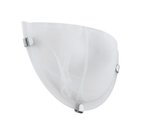 Lampa ścienna kinkiet półokrągły szklany 60W E27 Lampa ścienna kinkiet półokrągły szklany 60W E27