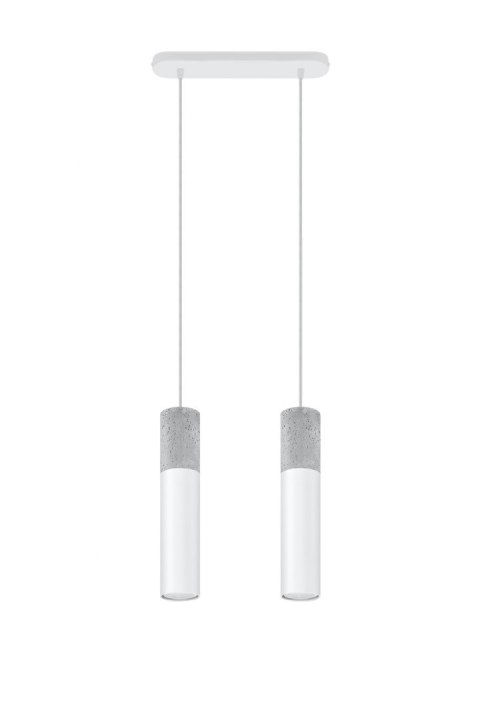 Lampa wisząca BORGIO 2 biały Lampa wisząca BORGIO 2 biały