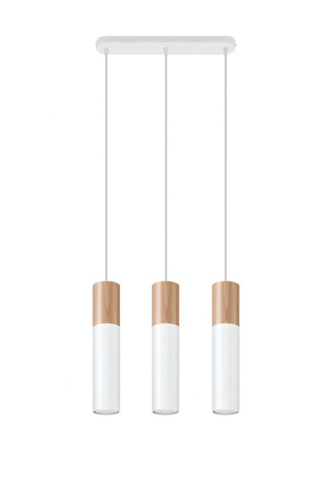 Lampa wisząca PABLO 3 biała Lampa wisząca PABLO 3 biała