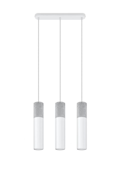 Lampa wisząca BORGIO 3 biały Lampa wisząca BORGIO 3 biały
