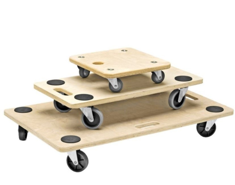 Wózek platforma transport pudeł mini max 200 kg sklejka koła skrętne Wózek platforma transport pudeł mini max 200 kg sklejka koła skrętne