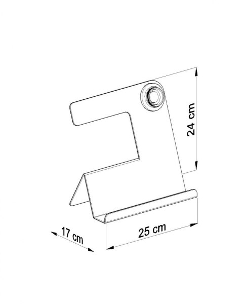 Lampa biurkowa INCLINE biała Lampa biurkowa INCLINE biała