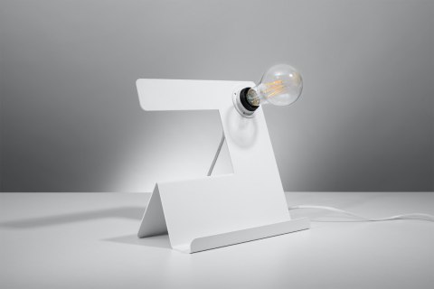 Lampa biurkowa INCLINE biała Lampa biurkowa INCLINE biała