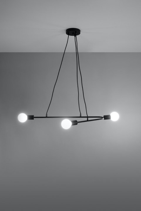 Lampa wisząca ASTRAL 3 czarna Lampa wisząca ASTRAL 3 czarna