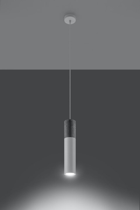 Lampa wisząca BORGIO 1 biały Lampa wisząca BORGIO 1 biały