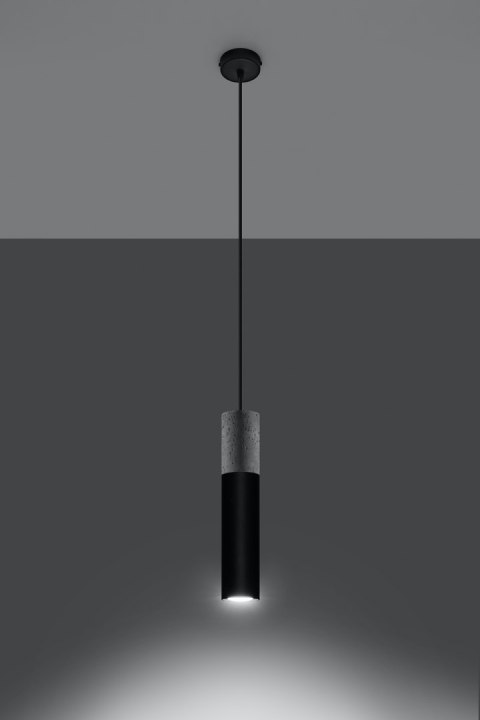 Lampa wisząca BORGIO 1 czarny Lampa wisząca BORGIO 1 czarny
