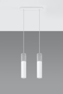 Lampa wisząca BORGIO 2 biały