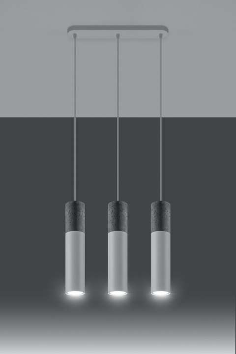 Lampa wisząca BORGIO 3 biały Lampa wisząca BORGIO 3 biały