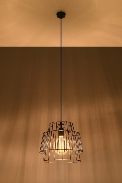 Lampa wisząca GATE czarny Lampa wisząca GATE czarny