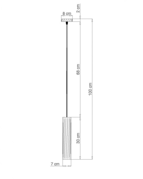Lampa wisząca LUVO 1 Lampa wisząca LUVO 1