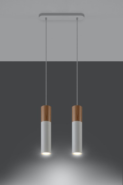 Lampa wisząca PABLO 2 biała Lampa wisząca PABLO 2 biała