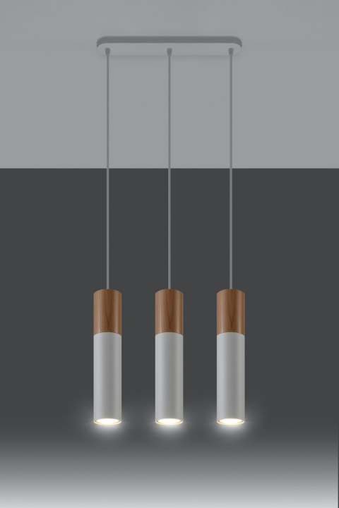 Lampa wisząca PABLO 3 biała Lampa wisząca PABLO 3 biała