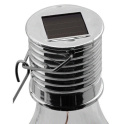 Szklane lampki solarne BULB LED białe 4szt zawieszane Szklane lampki solarne BULB LED białe 4szt zawieszane