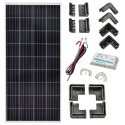 Panele słoneczne przyczepy łodzi 160W 20A USB