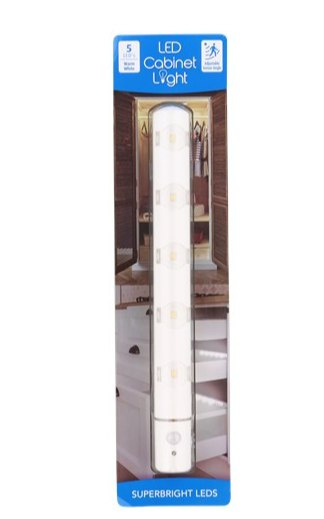 Lampka pałka magnes LED 100lm czujka ruchu baterie 3xAA Lampka pałka magnes LED 100lm czujka ruchu baterie 3xAA